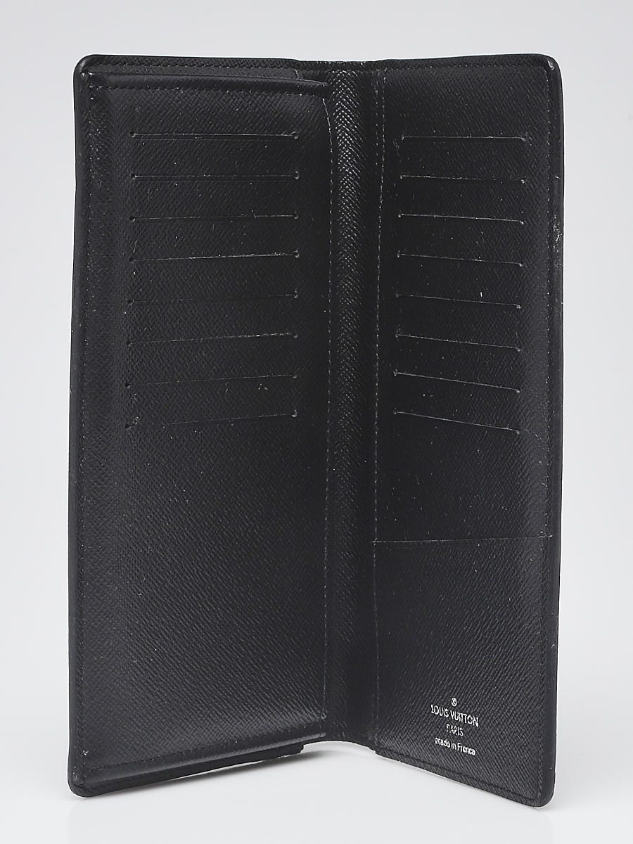 Louis Vuitton, Bags, Louis Vuitton Split Monogram Eclipse Brazza Wallet  Black