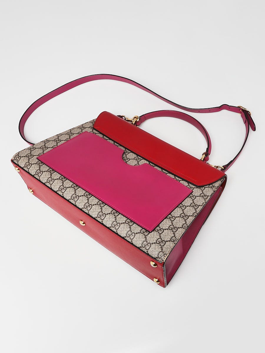 GUCCI、LOUIS VUITTON等のショップ袋43枚 Gucci Red/Pink GG Supreme Coated Canvas and Leather Signature