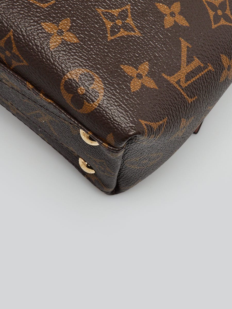 Louis Vuitton Black Monogram Canvas BB V Tote Bag - Yoogi's Closet