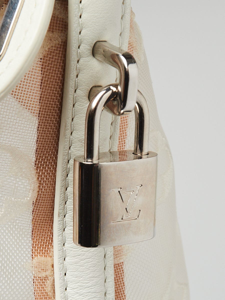 Louis Vuitton Limited Edition Mesh Transparence E/W Lockit Satchel (SH –  LuxeDH
