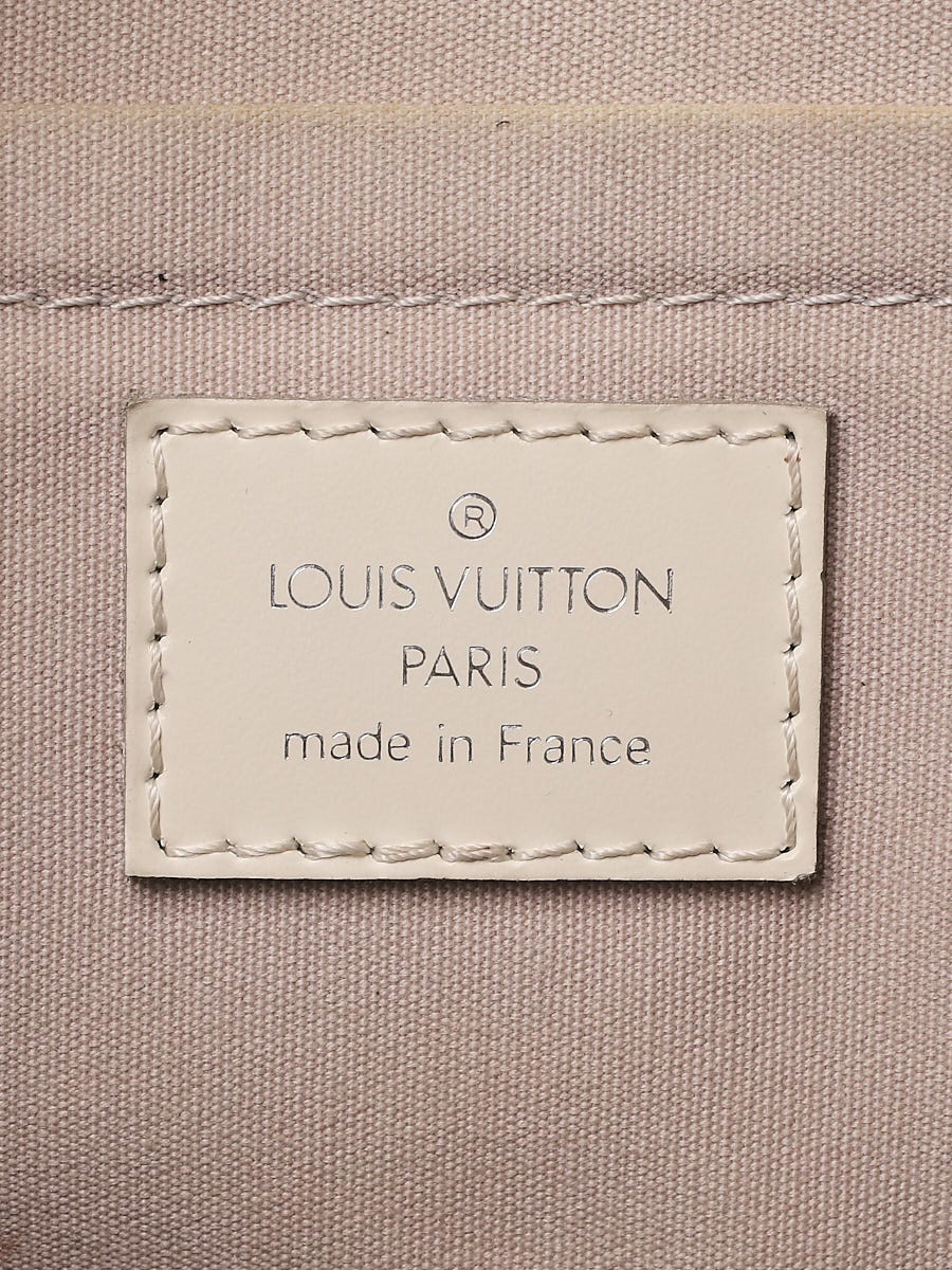 Bolso de Mano Louis Vuitton LV Madeline PM Cuero Epi Blanco Marfil