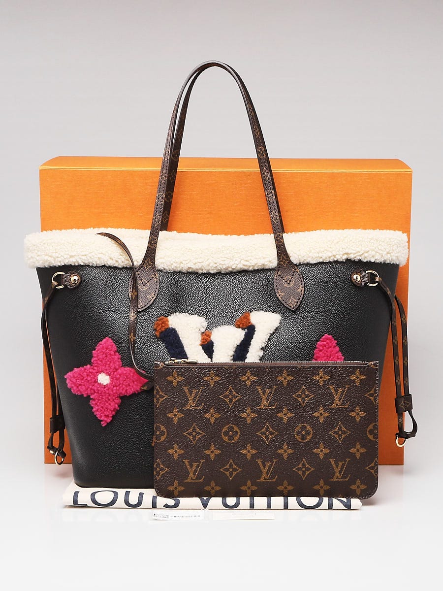 Louis Vuitton Fall For You Black Monogram Neverfull MM – Madison Avenue  Couture