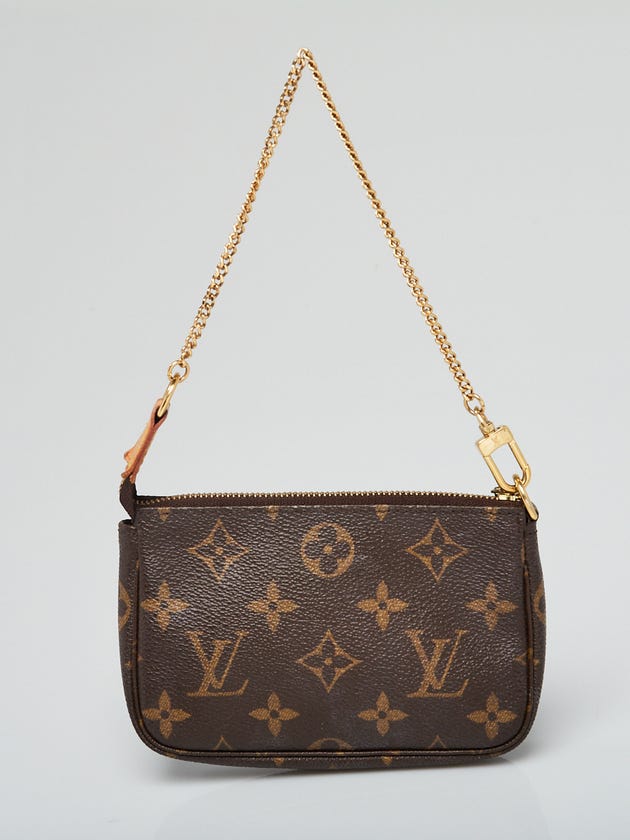 Louis Vuitton Monogram Canvas Mini Accessories Pochette Bag