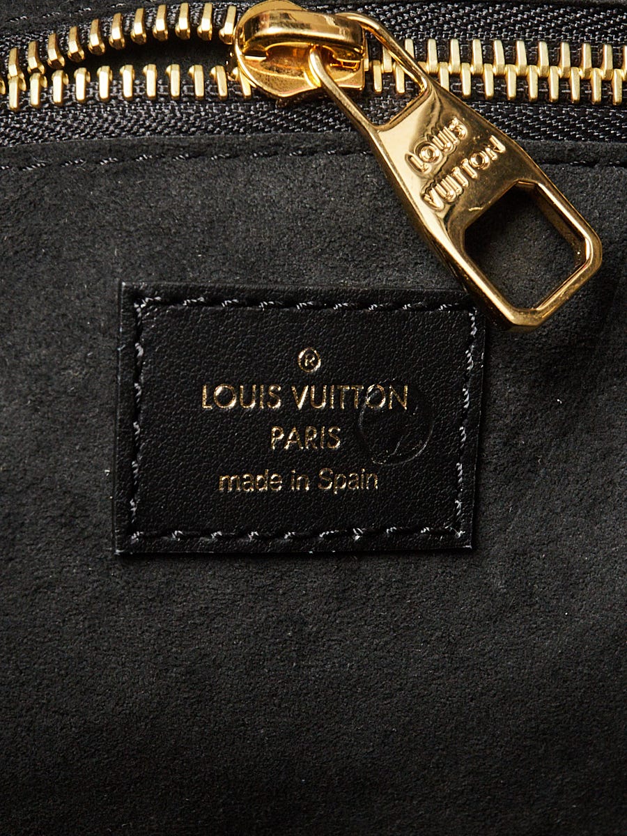 Louis Vuitton 2022 Black Empreinte Leather Monogram Giant Broderies Neverfull  MM at 1stDibs