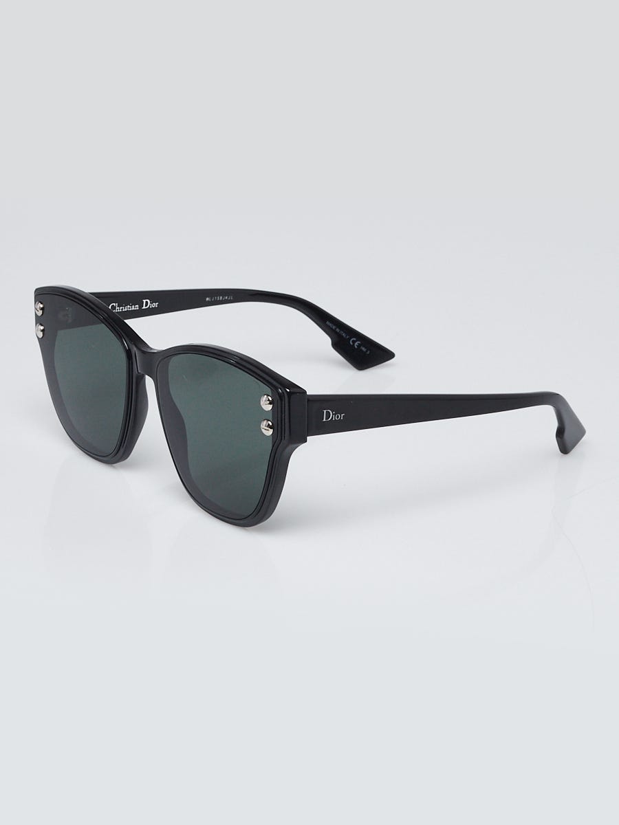 Christian Dior Black Acetate Frame Addict3 Sunglasses | Yoogi's Closet