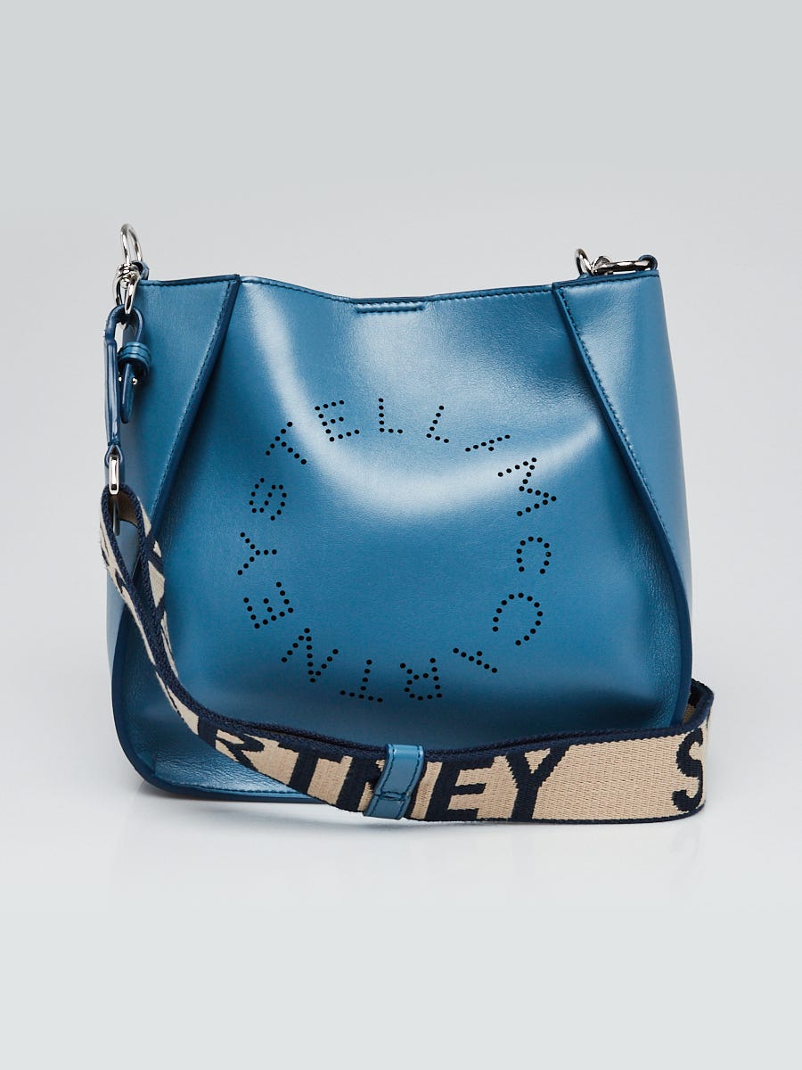 STELLA MCCARTNEY: bag in synthetic leather with perforated logo