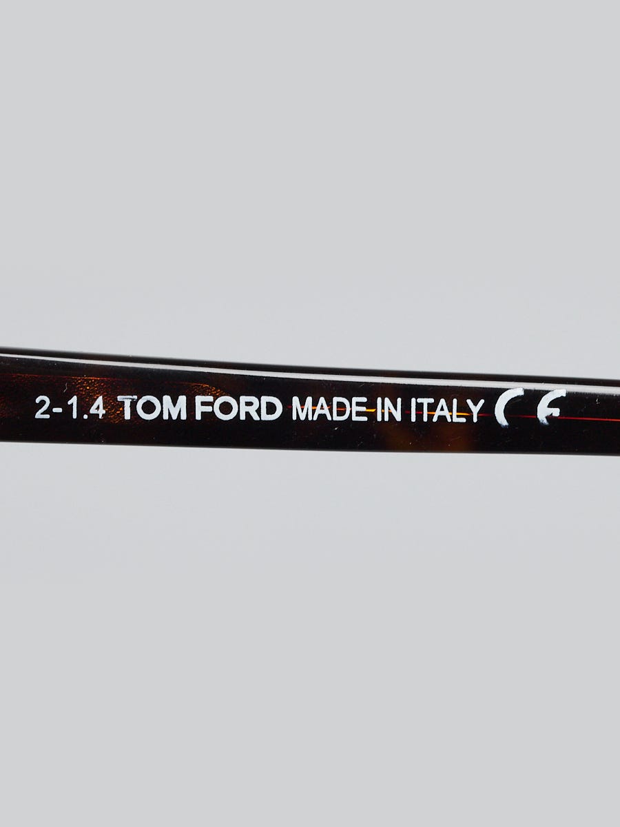 Tom Ford Black Frame Gradient Tint Gina Sunglasses-TF345 | Yoogi's