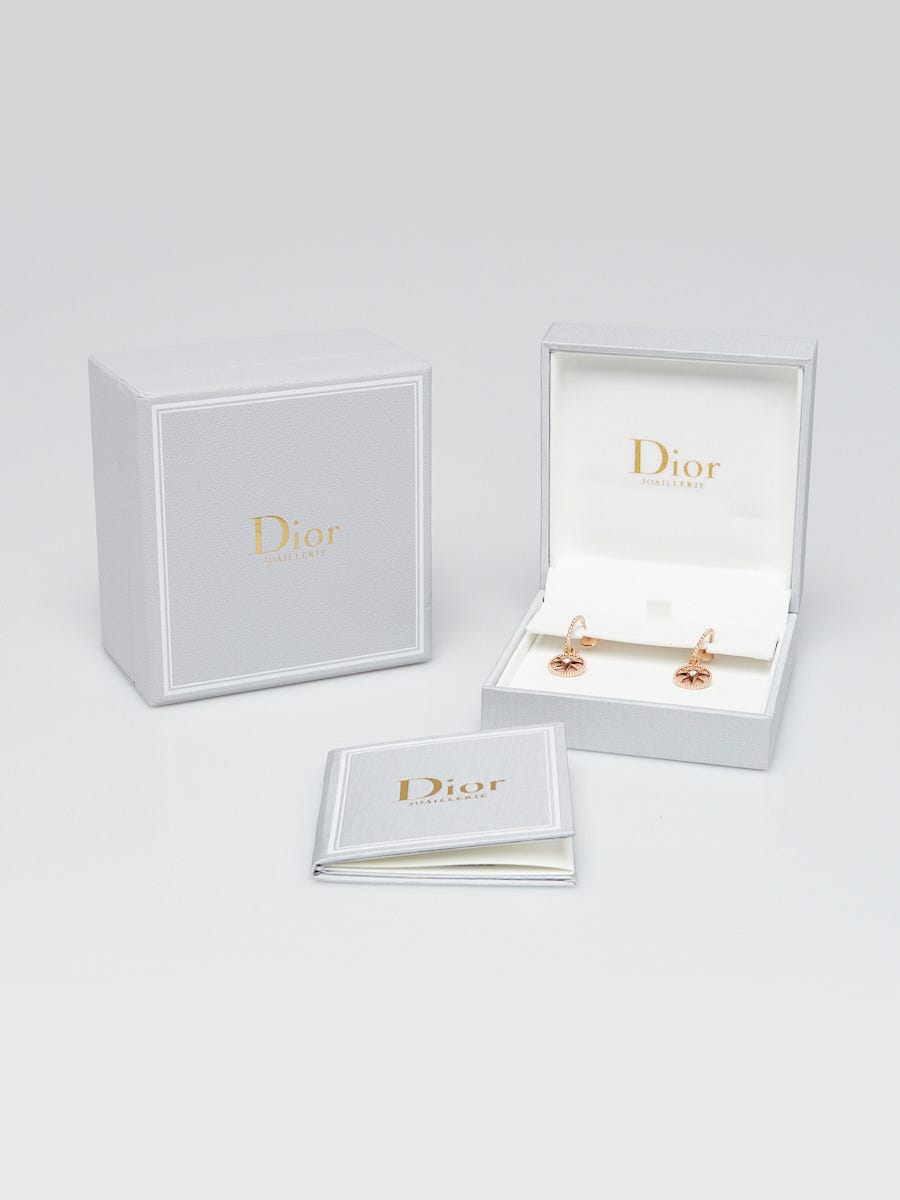 Dior Rose Des Vents Diamond Pink Opal 18K Rose Gold Necklace For Sale at  1stDibs