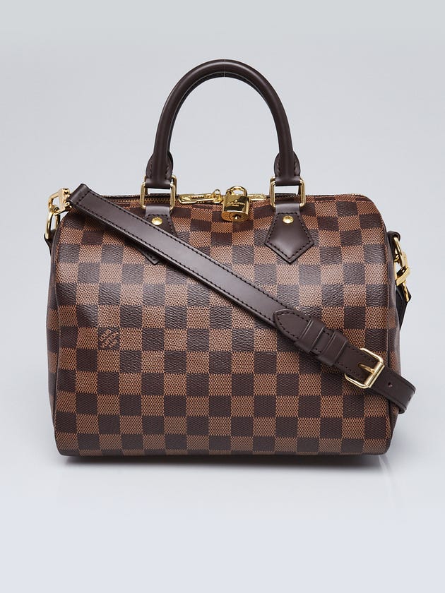 Louis Vuitton Damier Canvas Speedy Bandouliere 25 Bag