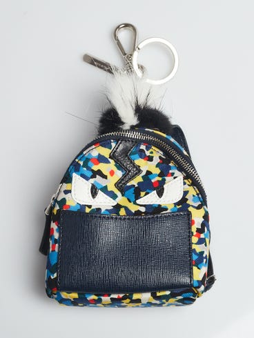 fendi mini backpack sale MONSTER 2018 THE LUX THEORY hued leather design features feminine faux pearl detailing along the scalloped trim of the front flap Fendi Mini Backpack - For