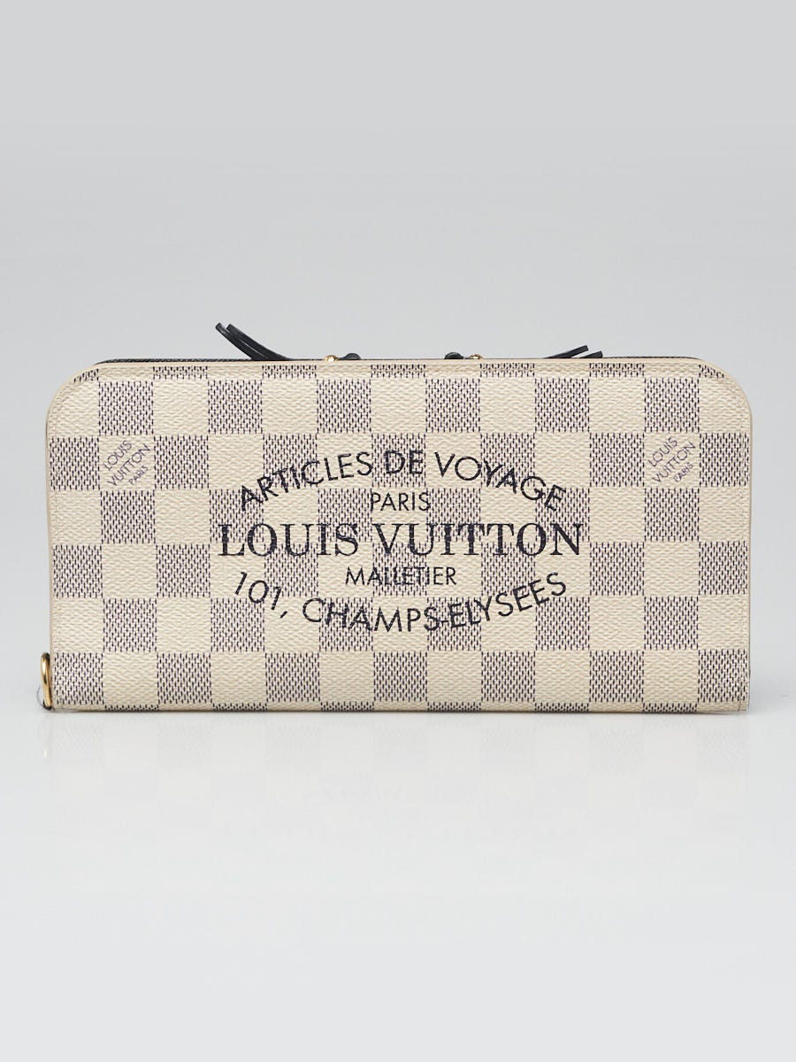 Louis Vuitton Damier Azur Canvas Cosmetic Pouch - Yoogi's Closet