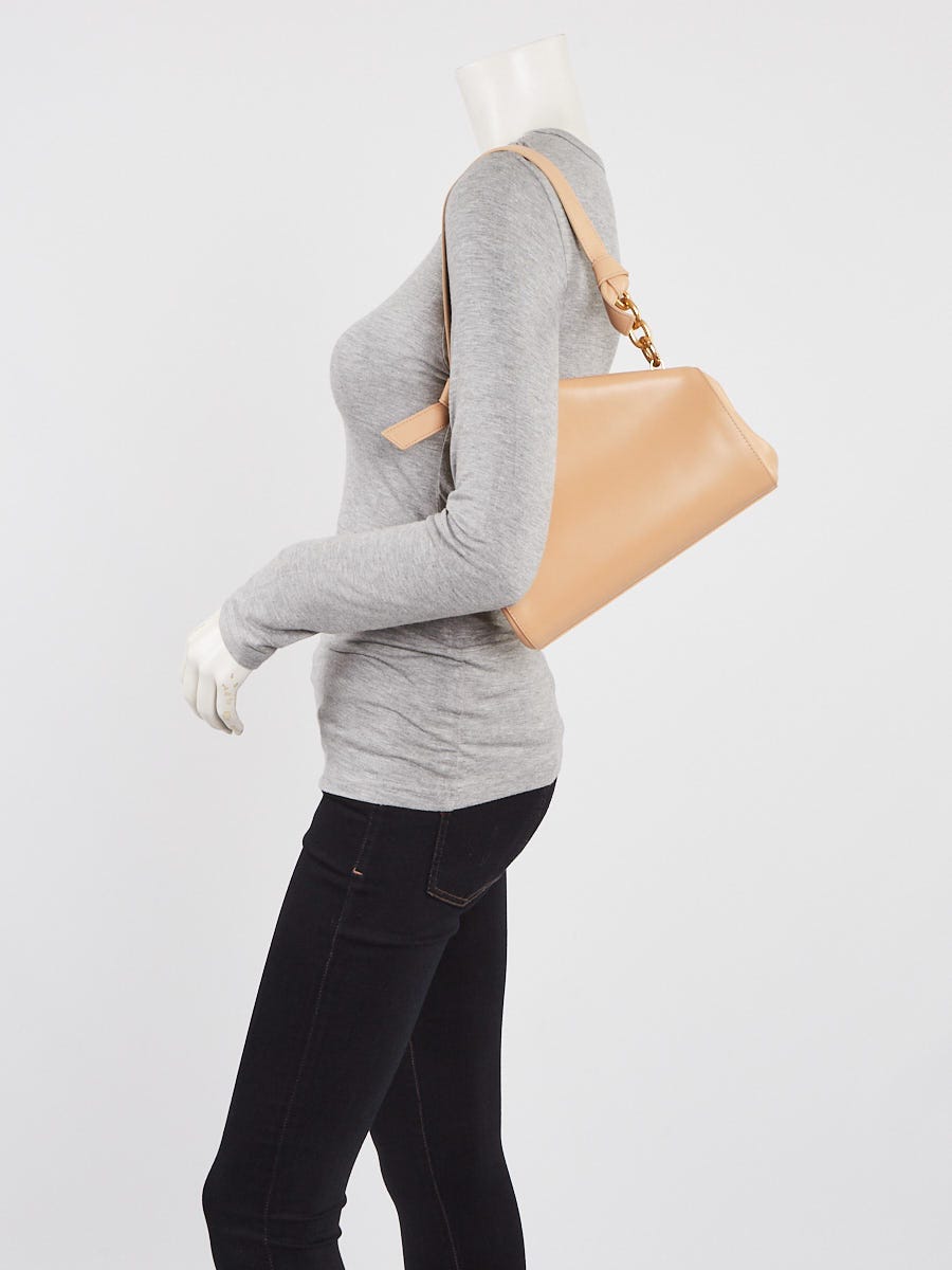 Bottega Veneta Beige Leather The Tip Shoulder Bag