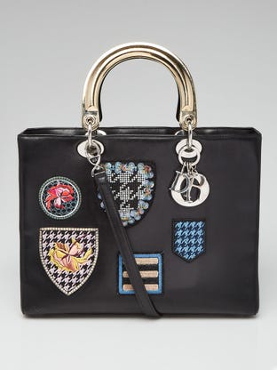 Christian Dior Limited Edition Tan Satin Embroidered Floral Saddle Bag -  Yoogi's Closet