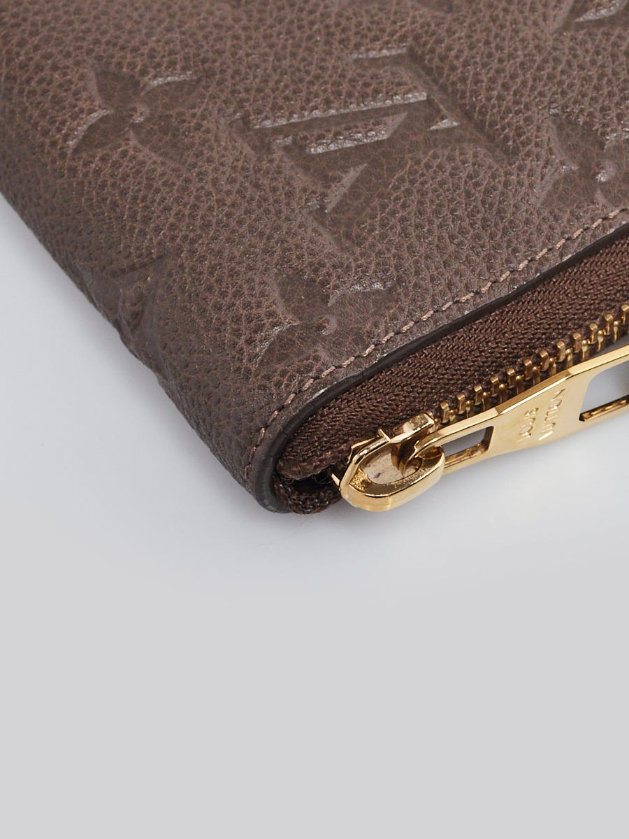 Louis Vuitton Secret Wallet Monogram Empreinte Leather Compact Brown 431654