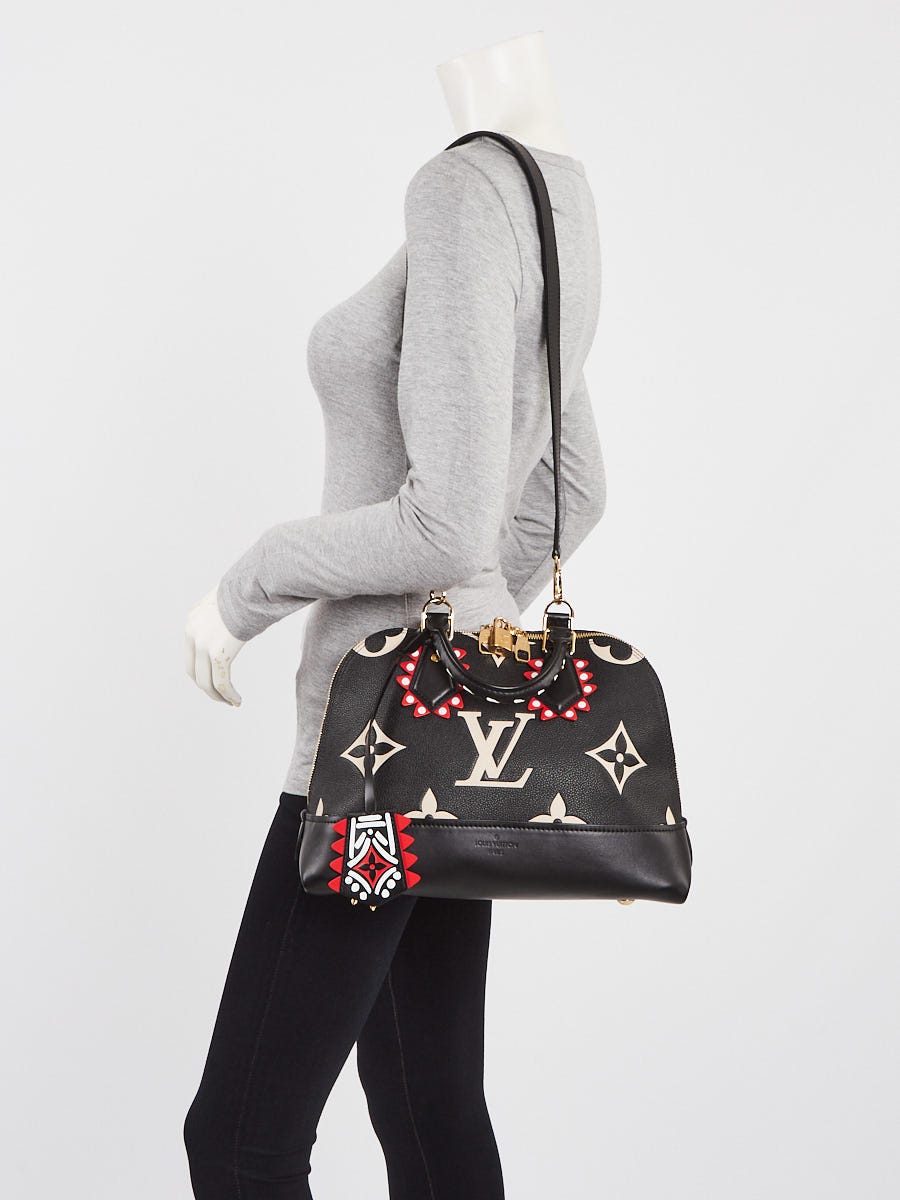 Louis Vuitton Black Empreinte Leather Giant Crafty Neo Alma PM Bag
