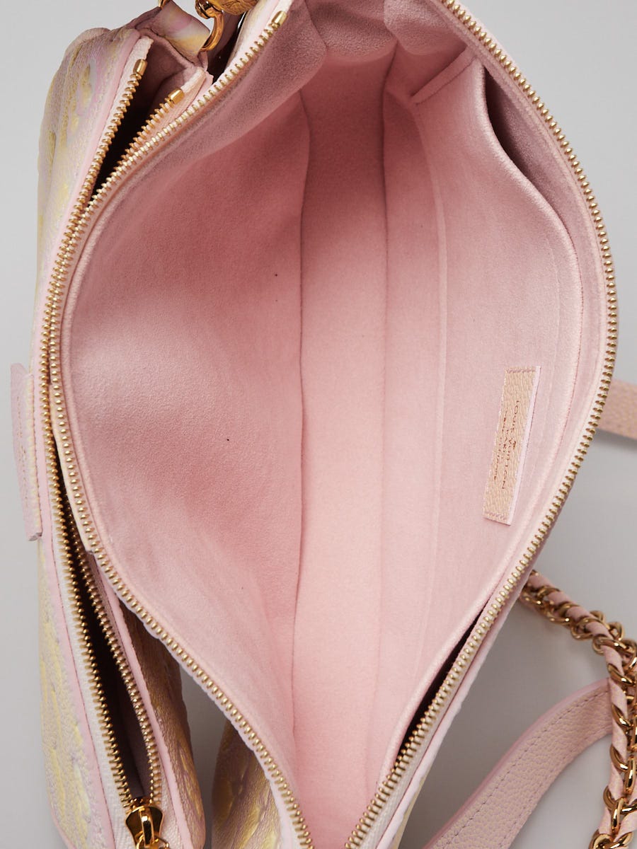 Louis Vuitton Light Pink Monogram Empreinte Leather Summer Stardust  Multi-Accessories Pochette Bag - Yoogi's Closet