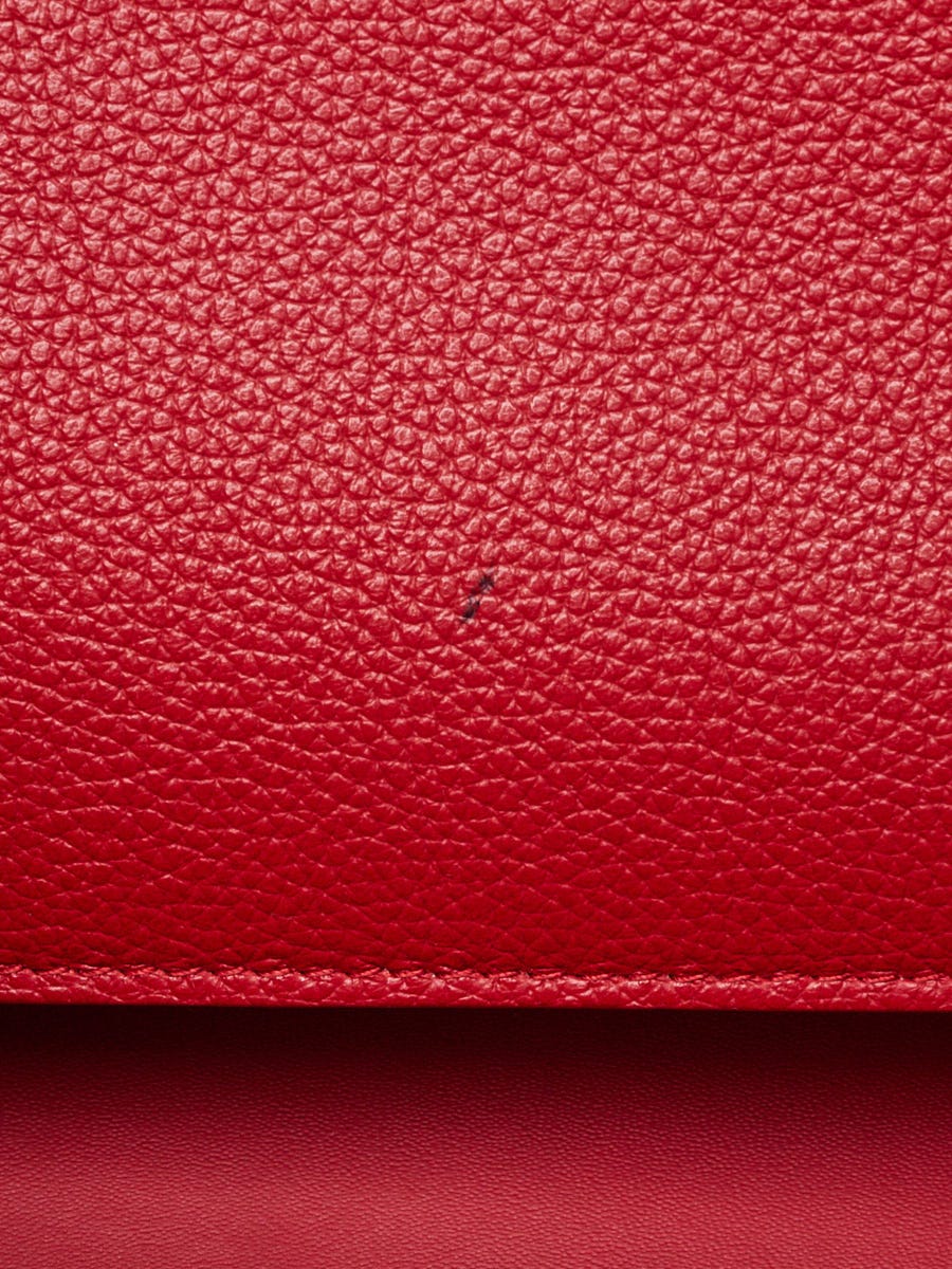 City leather handbag Balenciaga Red in Leather - 26783630