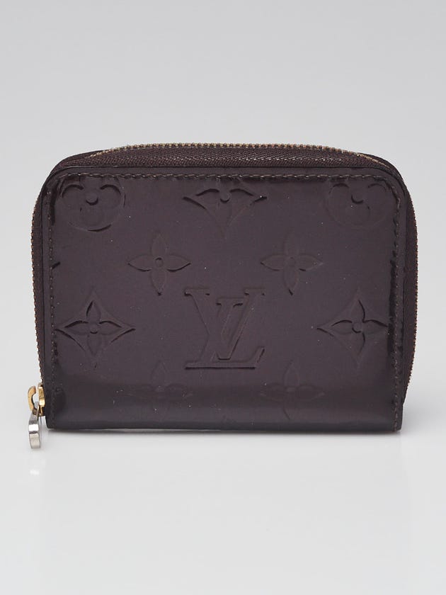 Louis Vuitton Amarante Monogram Vernis Zippy Coin Purse