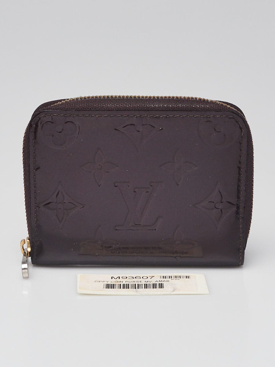 Louis Vuitton Vernis Leather Zippy Coin Purse Sunrise