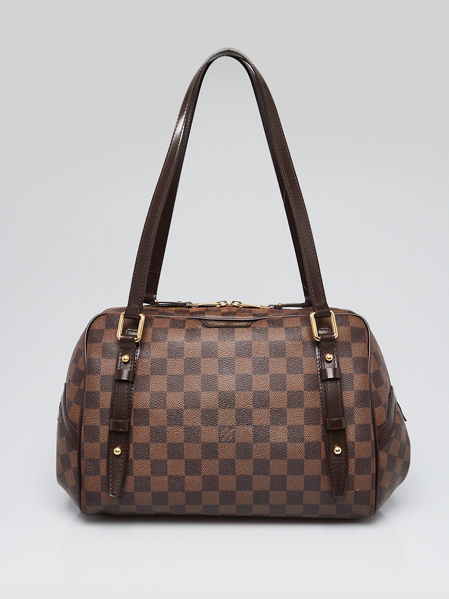 Louis Vuitton Damier Canvas Double Zip Pochette Bag - Yoogi's Closet