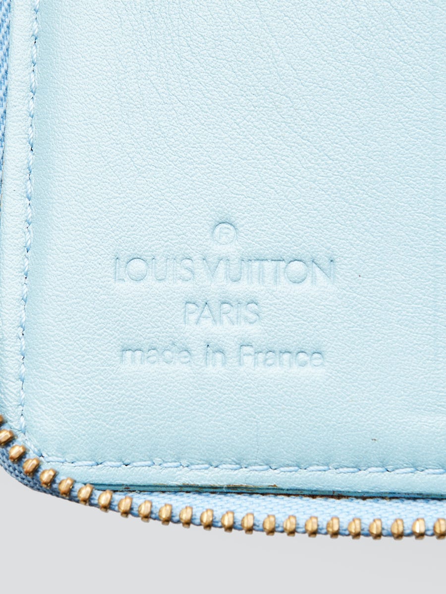 Louis Vuitton Blue Infini Monogram Vernis Zippy Wallet
