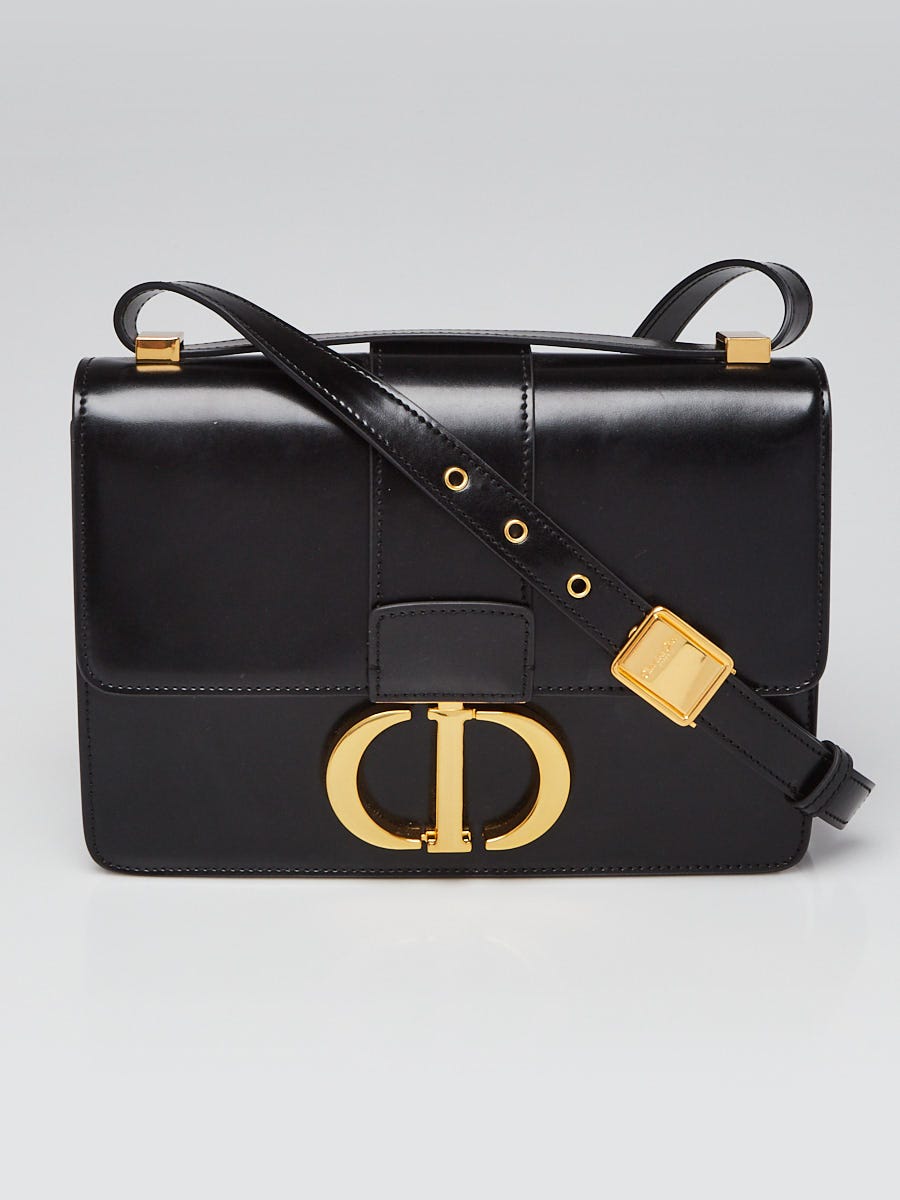 Dior - 30 Montaigne Bag Black Box Calfskin - Women