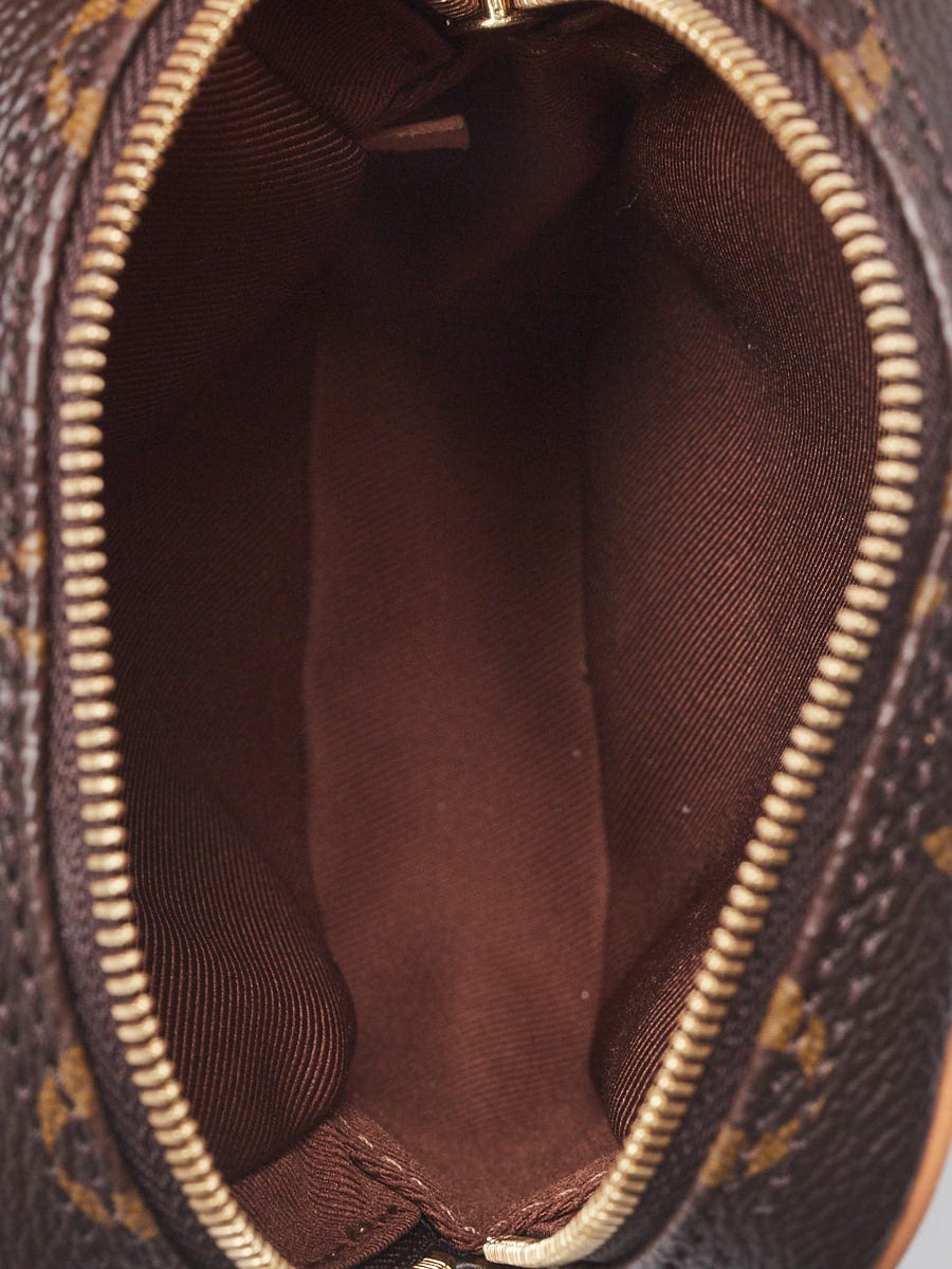 Louis Vuitton Game on Monogram Coated Canvas Double Paname Set Gold Hardware, 2020, Brown Womens Handbag
