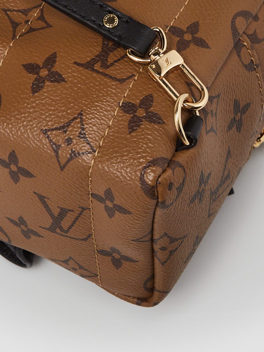 Louis Vuitton Monogram Canvas Reverse Palm Springs PM Backpack Bag -  Yoogi's Closet