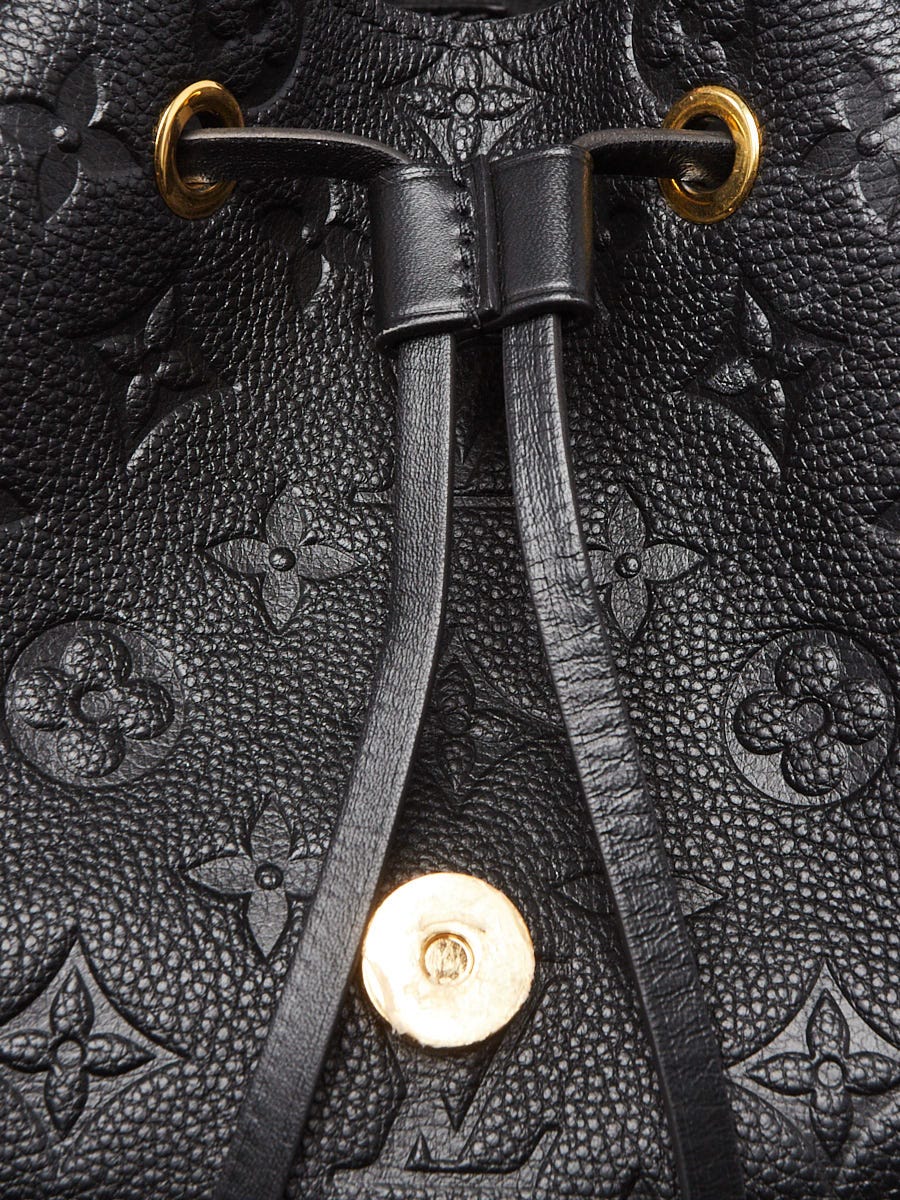 Louis Vuitton Black Monogram Empreinte Leather Montsouris NM  display picture 1