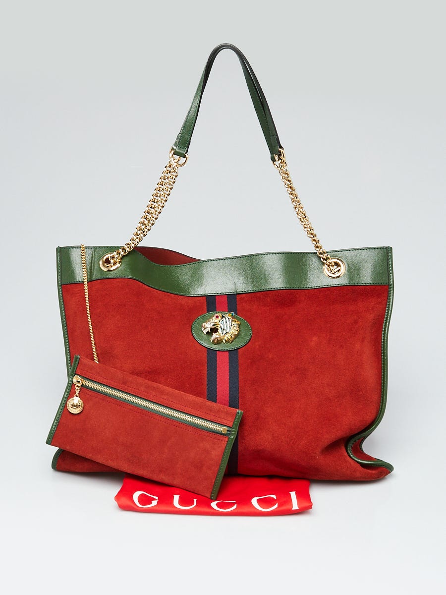 Gucci Rajah Leather Tote Shoulder Bags Review - Dallas Designer Handbags -  YouTube