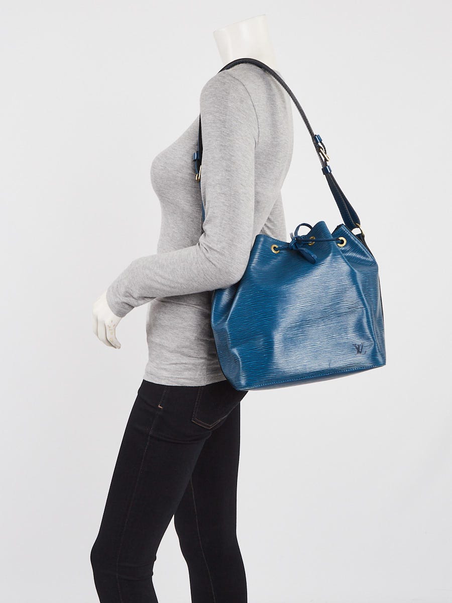 Shop for Louis Vuitton Blue Epi Leather Noe GM Drawstring Shoulder Bag  current - Shipped from USA