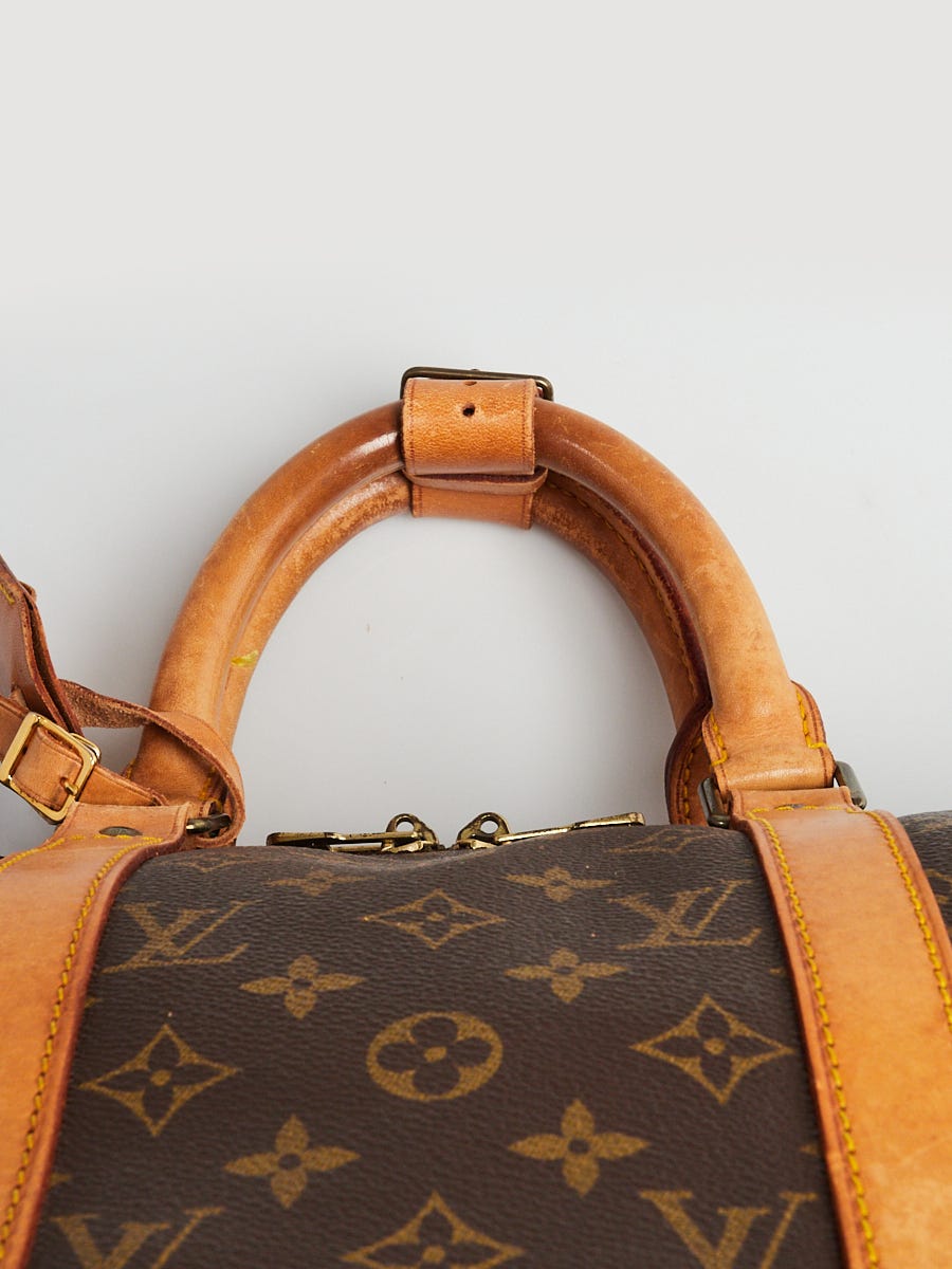 Louis Vuitton - Keepall Bandoulière 45 - Brown - Monogram Canvas - Men - Travel Bag - Luxury