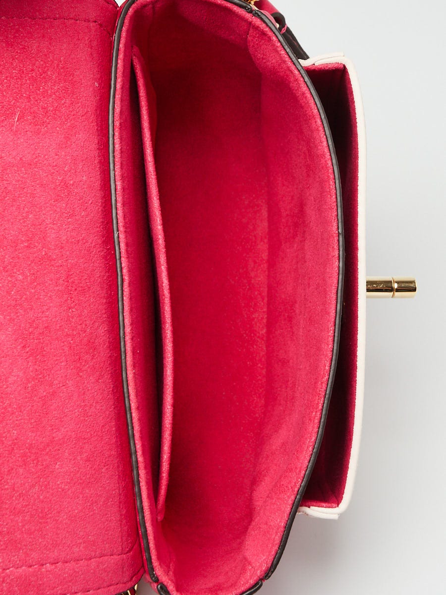 Louis Vuitton Rose Pondicherry Leather Lockme Tender Bag - Yoogi's