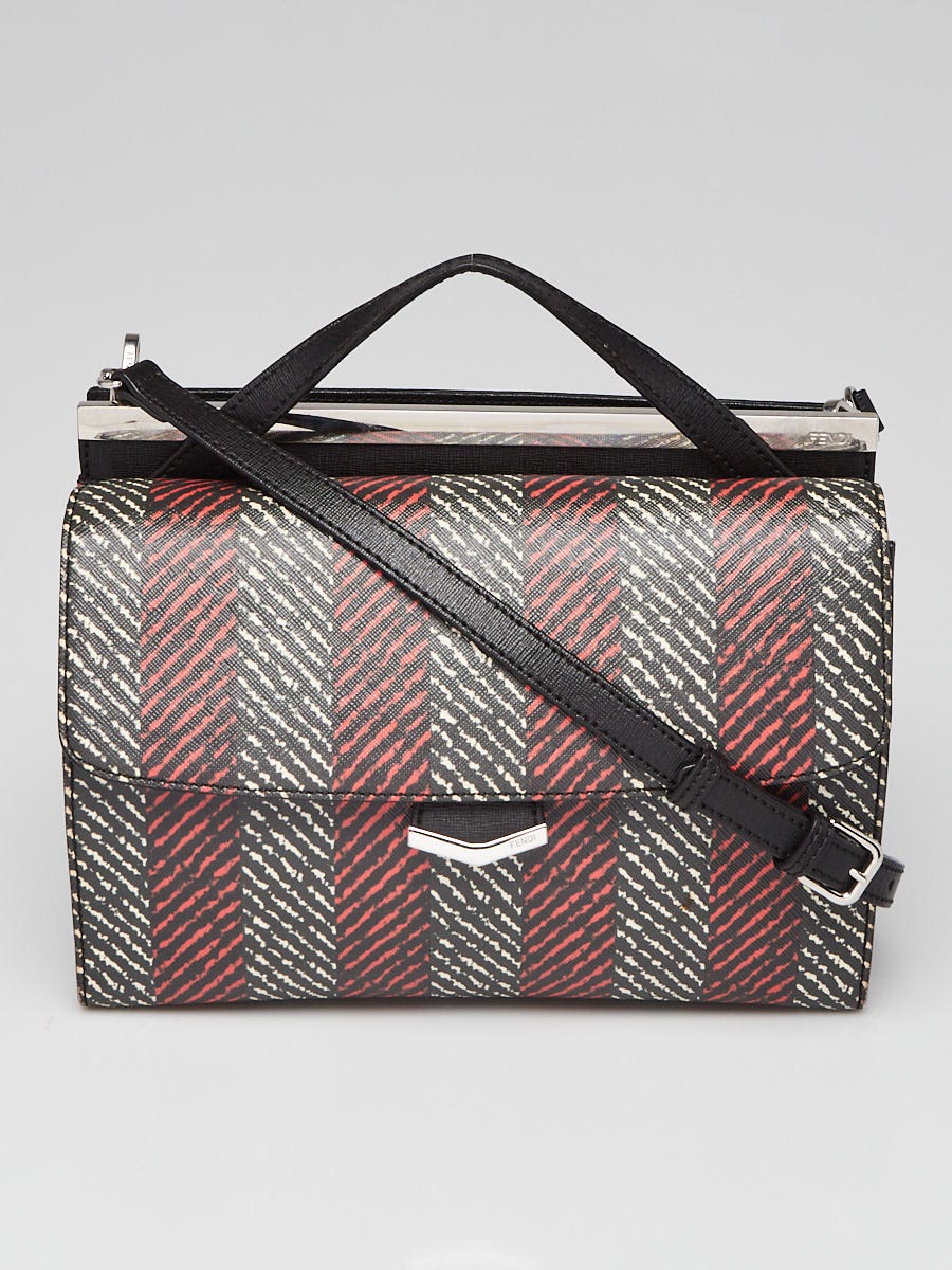 Fendi Authenticated Striped Handbag