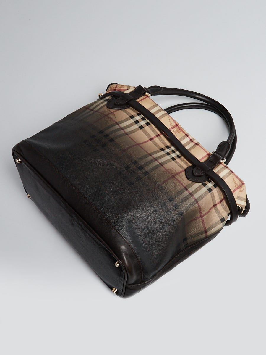 Burberry Haymarket Check Ombre Coated Canvas Liberton