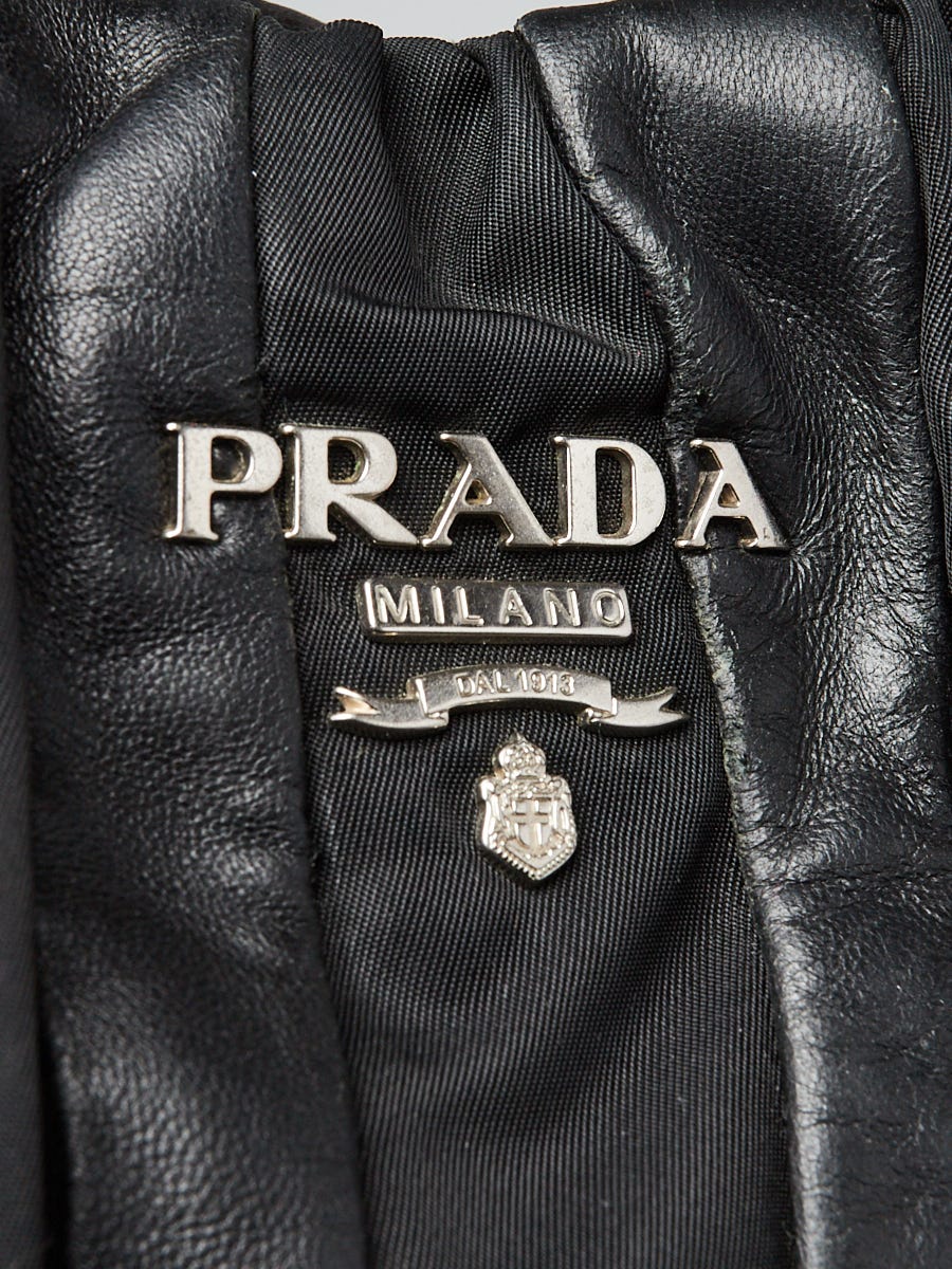Prada Logo Envelope-flap Spazzolato-leather Bag - ShopStyle