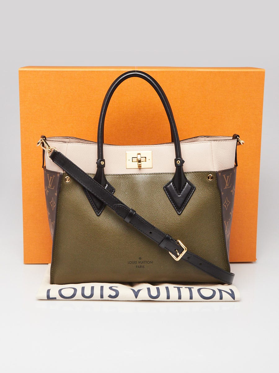 Handbag ON MY Side Louis Vuitton Leather for woman