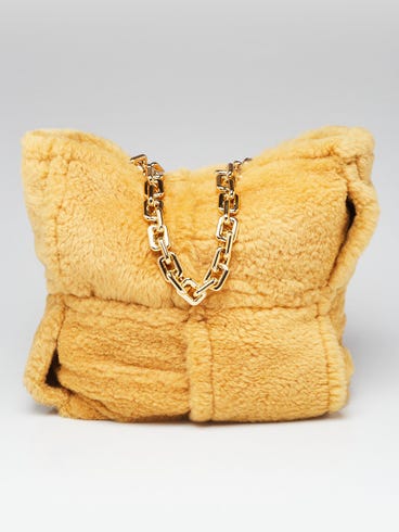 Bottega veneta shearling tote Clearance