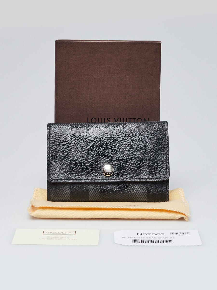 Preloved Louis Vuitton Damier Azur 6 Key Holder CT1103 021523 – KimmieBBags  LLC