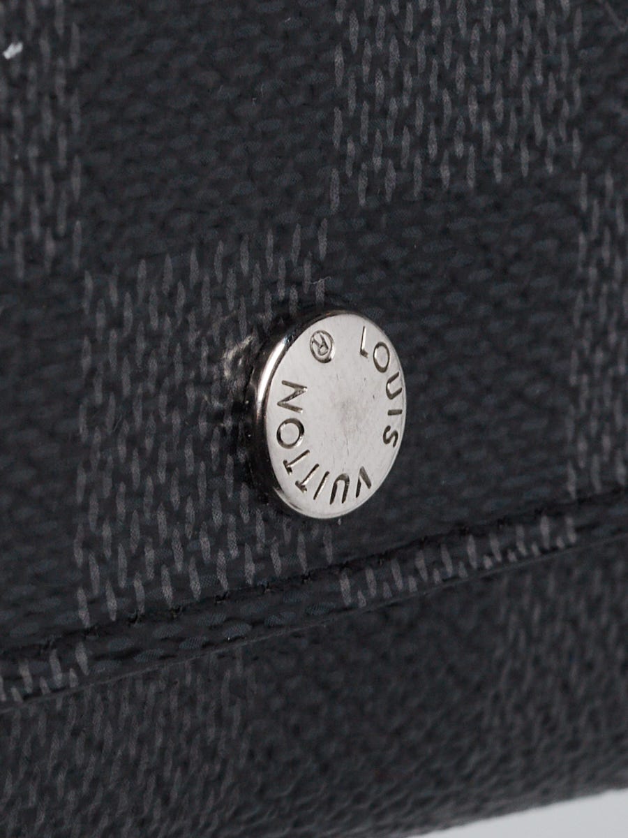 Louis Vuitton Damier Graphite Black Canvas 6 Key Holder Case with Box &  Dust Bag