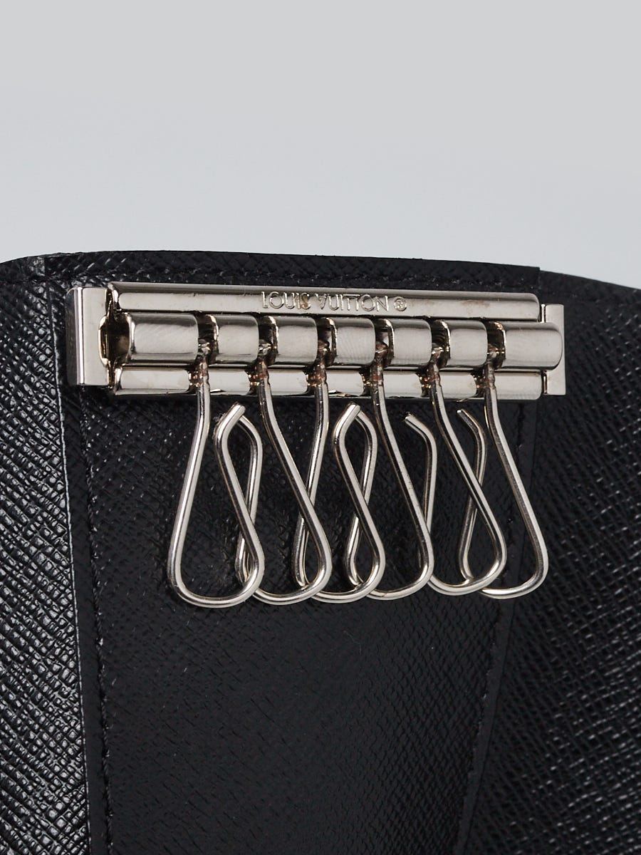 Black Louis Vuitton Damier Graphite 6 Key Holder – Designer Revival