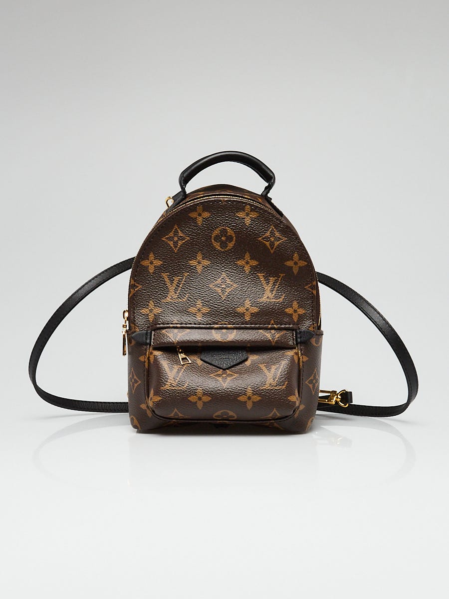 Louis Vuitton Monogram Canvas Palm Springs Mini Backpack Bag w