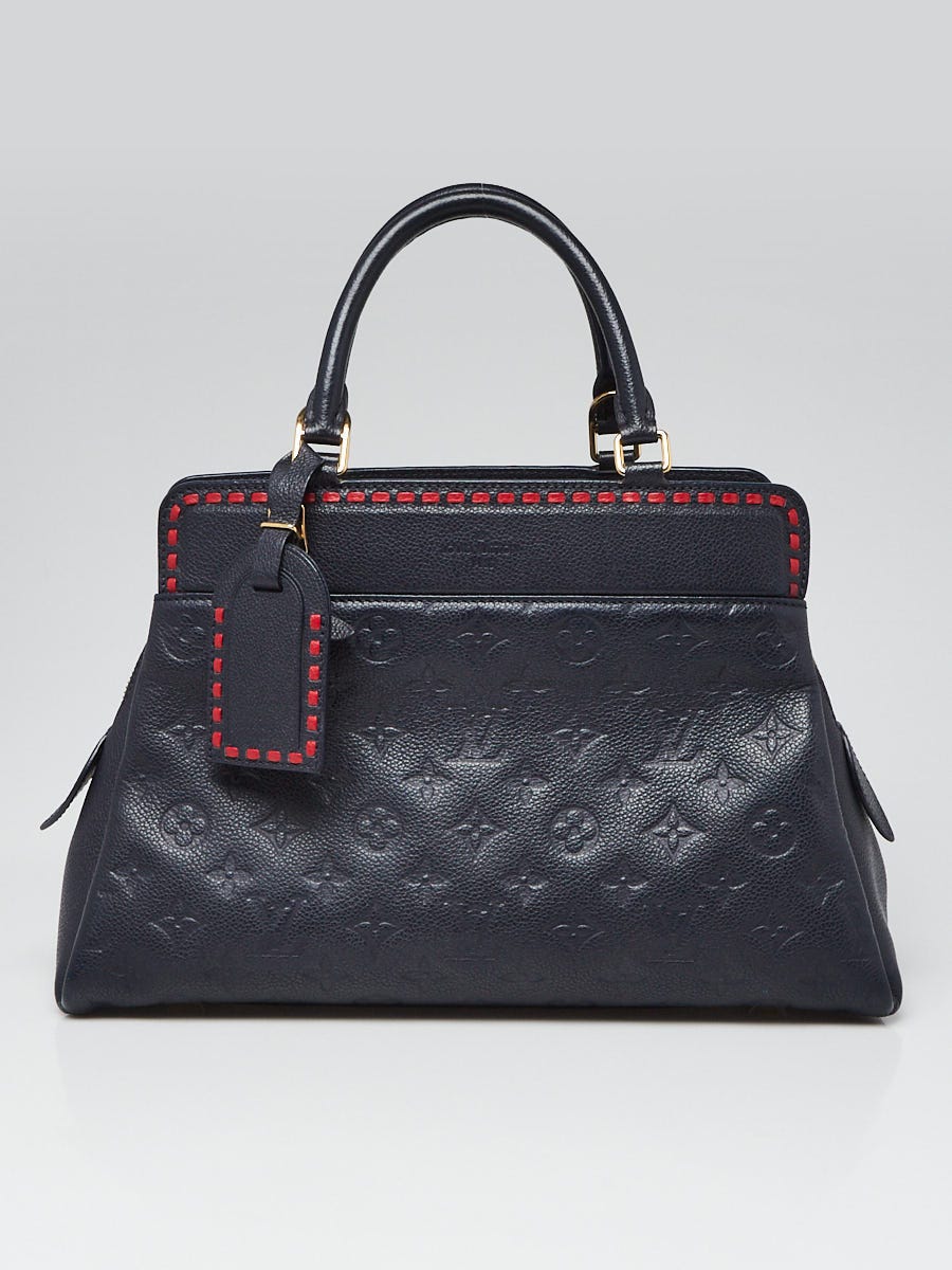 Louis Vuitton Vosges Handbag Whipstitch Monogram Empreinte Leather MM at  1stDibs
