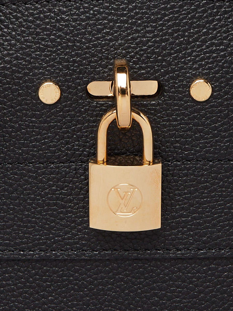 Louis Vuitton Python/Black Calfskin Leather City Steamer PM Bag