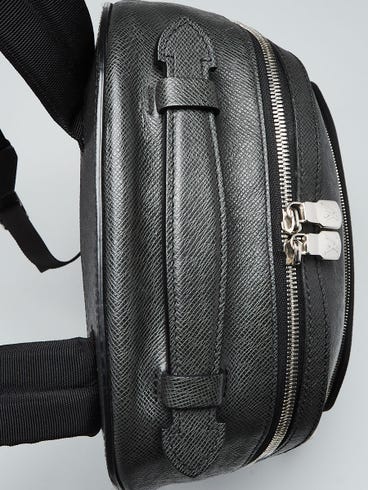 Louis Vuitton Black Taiga Leather Anton Backpack Bag | Yoogi's Closet Louis Vuitton Black Taiga Leather Anton Backpack Bag | Yoogi's Closet