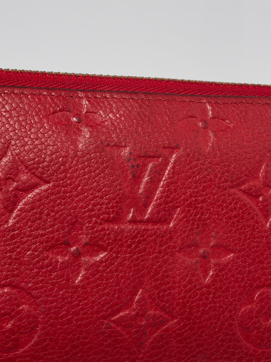 Louis Vuitton Cerise Monogram Empreinte Leather Zippy Wallet - Yoogi's  Closet