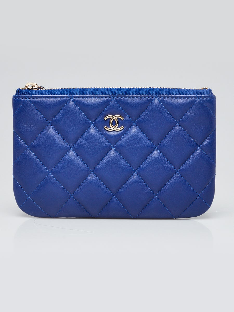 Chanel Silver Quilted Lambskin Leather Fold Up Again Clutch Bag - Yoogi's  Closet