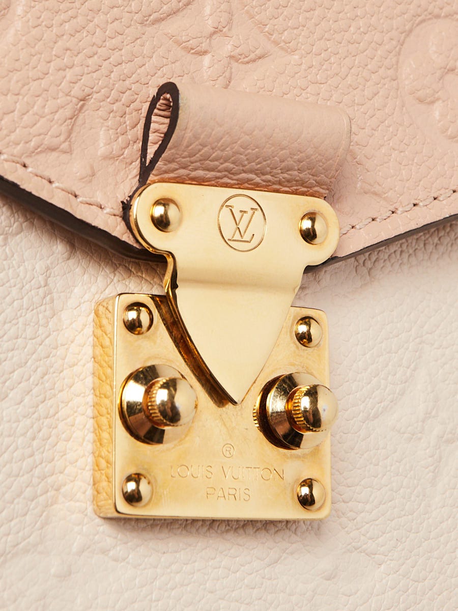 Louis Vuitton Pochette Métis Cream Monogram Empreinte