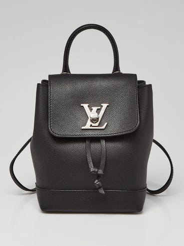 louis vuitton backpack lock Black LockMe Bag flat back straps Louis Vuitton | Perforated Pink