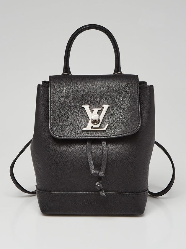 Louis vuitton calfskin lockme backpack black Clearance
